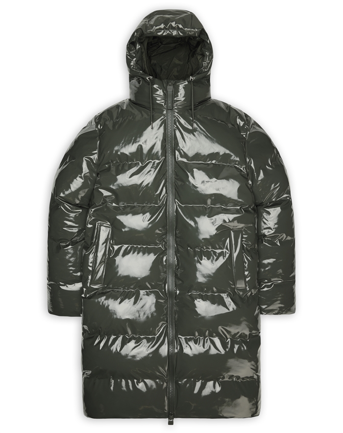 Rains - Alta Longer Puffer Jakke - Swamp