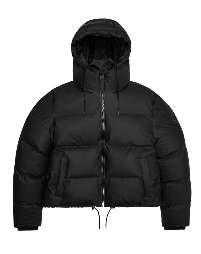 Rains - Alta Short Puffer Jakke - Black