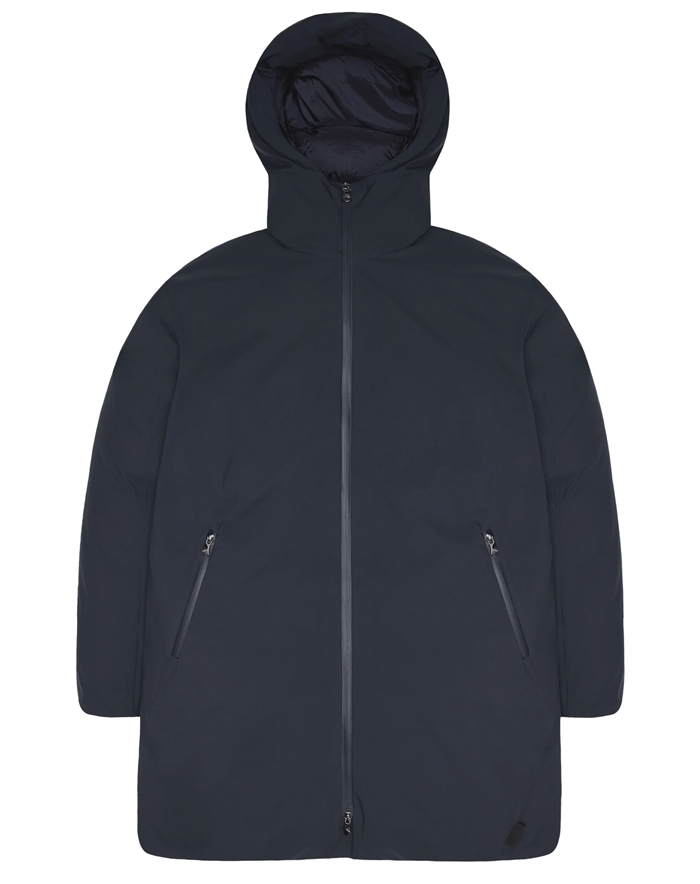 Rains - Sarna Long Puffer Jakke - Navy