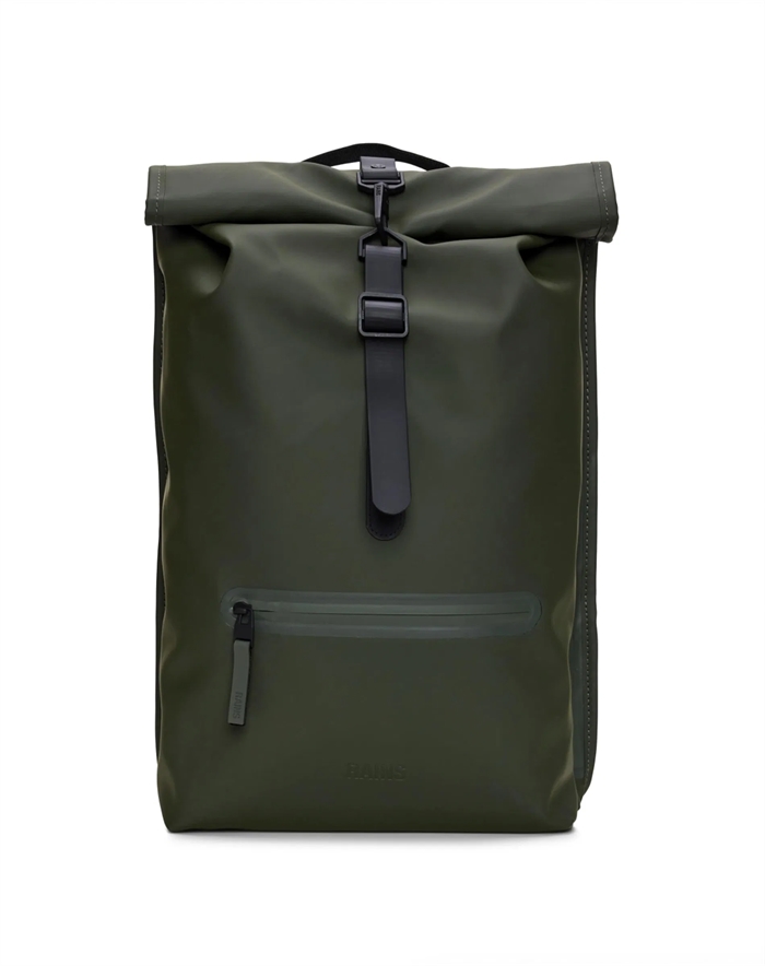 Rains - Rolltop Rygsæk - Green