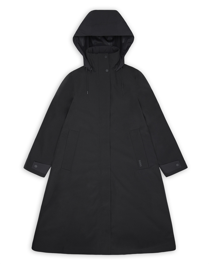 Rains - Suva Vision Softshell A-Line Jakke - Black