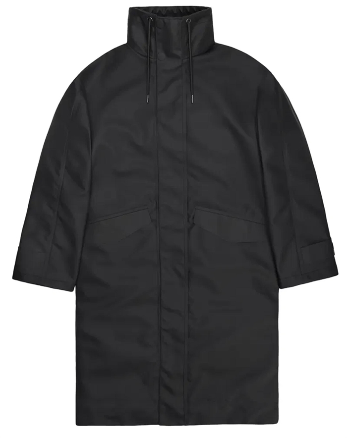 Rains - Vision Longer Jakke - Black