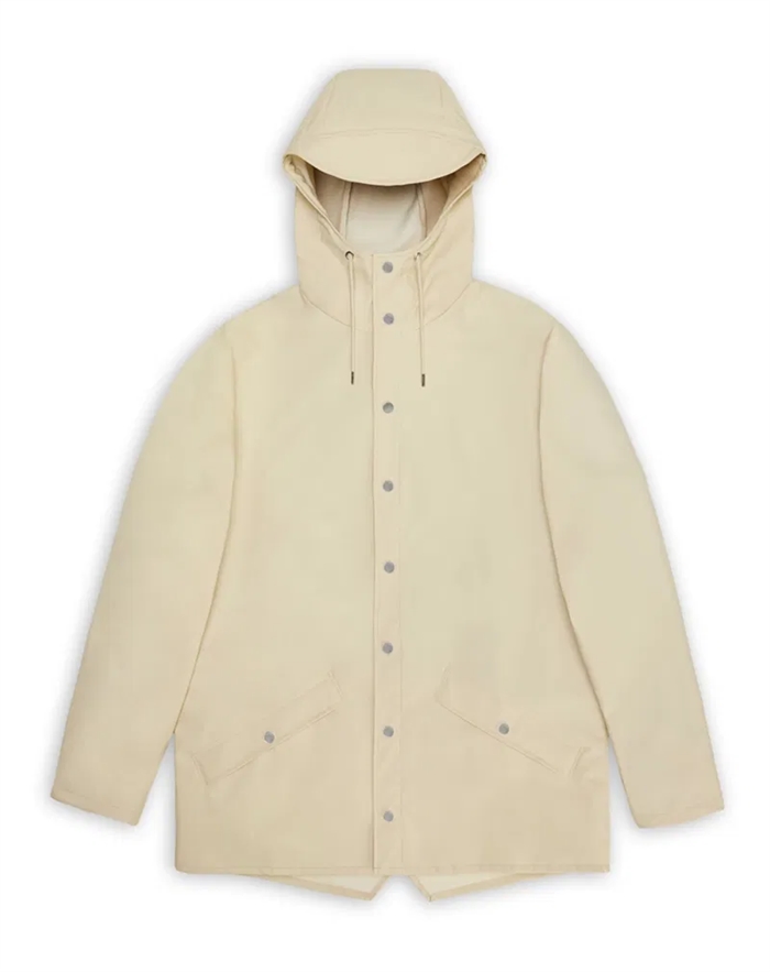 Rains - Kort Regnjakke - Unisex - Dune