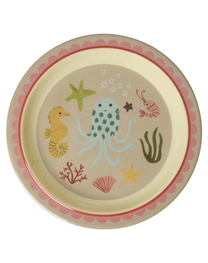 Melamine Kids Lunch Plate with
