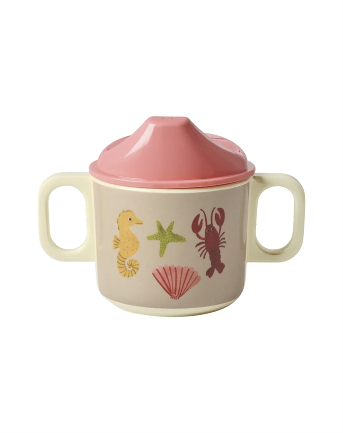 Melamine 2 Handle Baby Cup wit