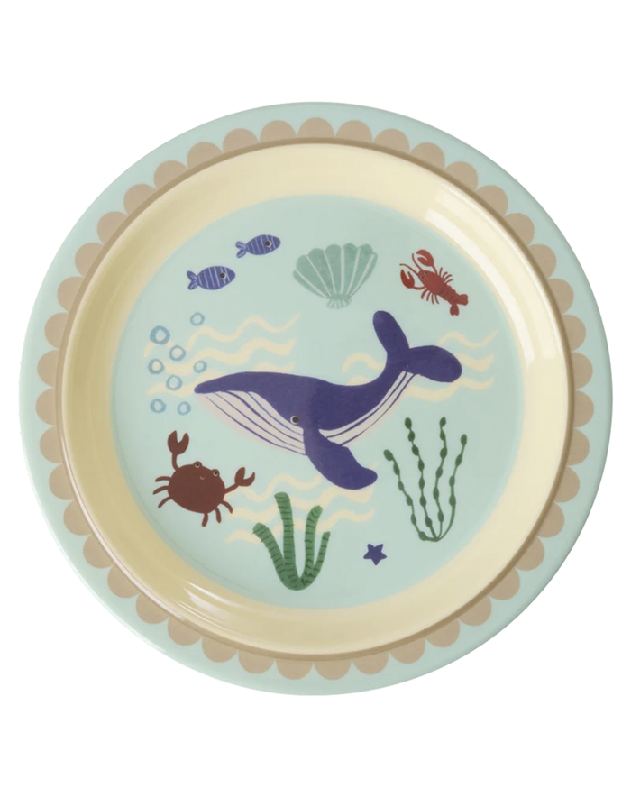 Melamine Kids Lunch Plate with