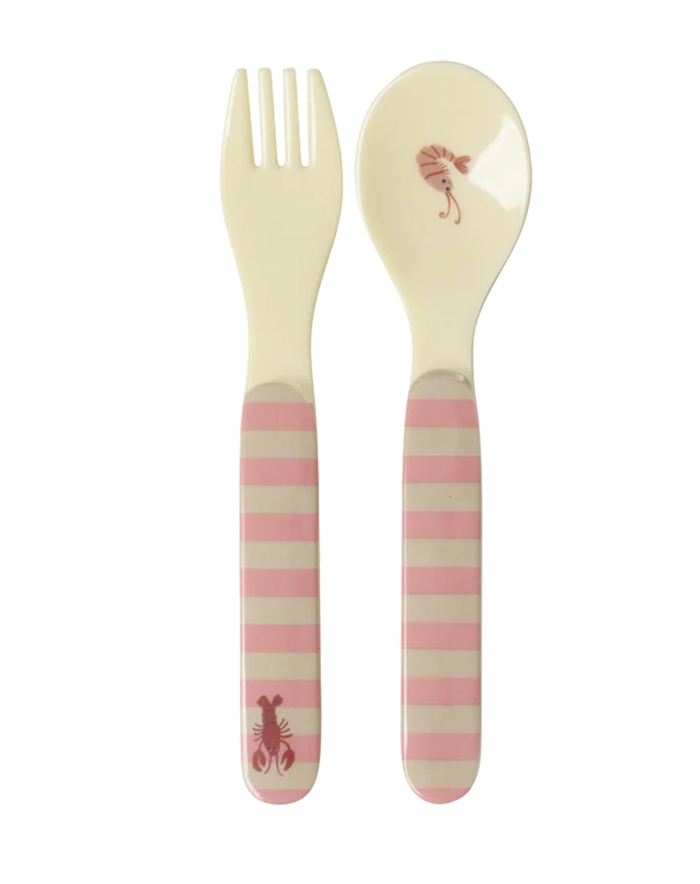 Kids Melamine Spoon and Fork w