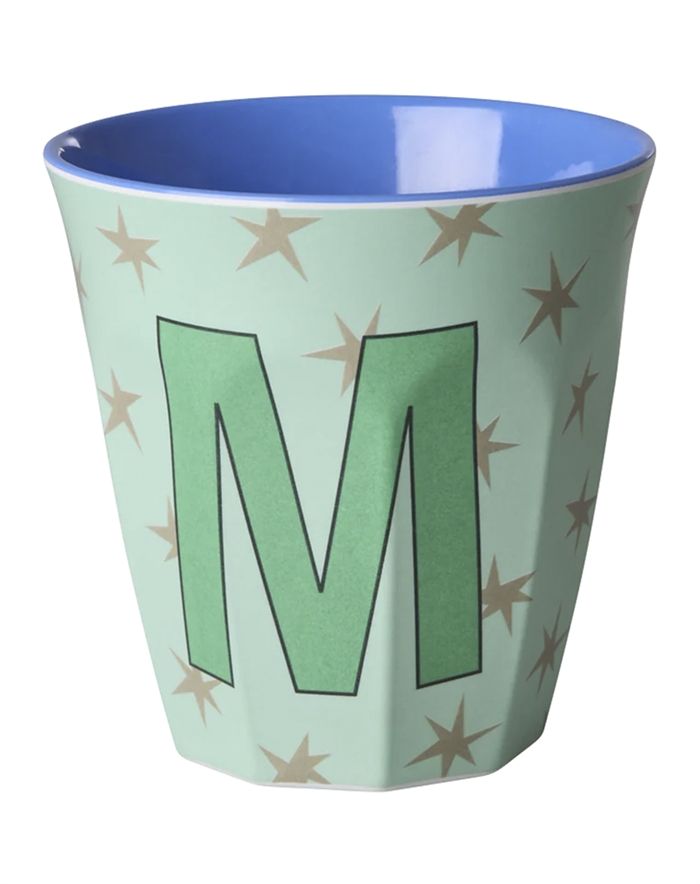 Melamine Cup with the Letter M
