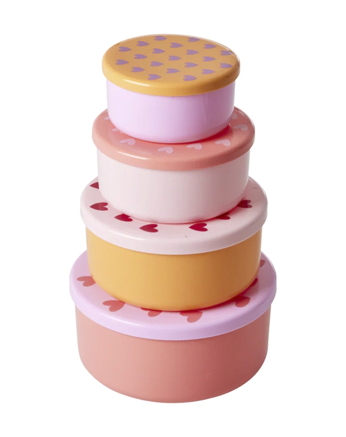 Round Plastic Food Boxes with