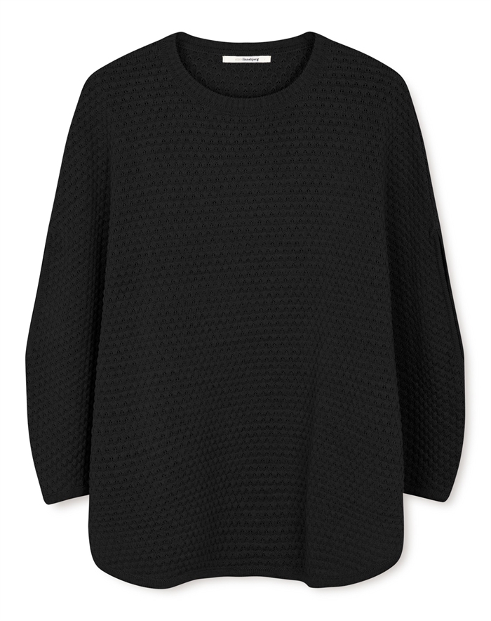 Sibin Linnebjerg - Adi Poncho - Black