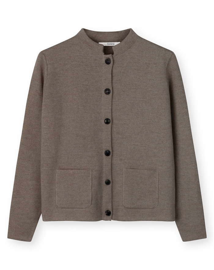 Sibin Linnebjerg - Dell Cardigan - Dark Sand