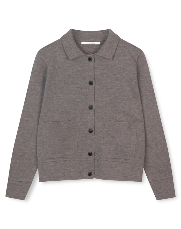 Sibin Linnebjerg - Kaja Cardigan - Dark Sand