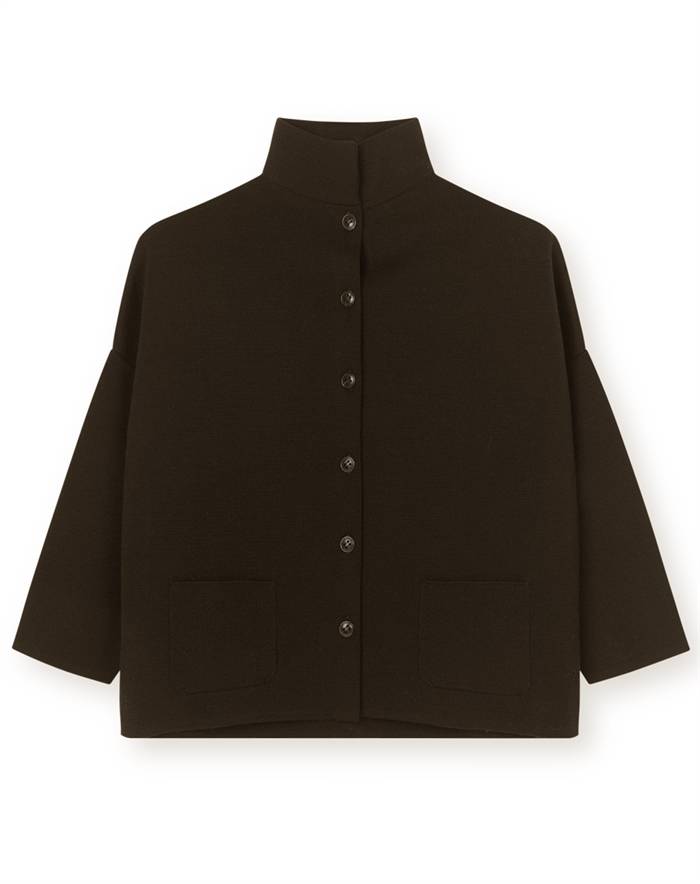 Sibin Linnebjerg - Spring Strikcardigan - Brown