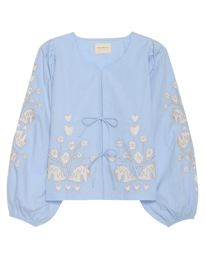 Sissel Edelbo - Maggan Top - Light Blue