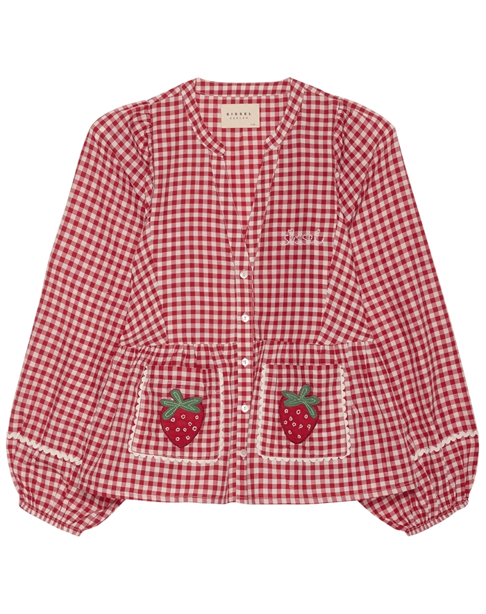 Sissel Edelbo - Bobbie Top - Red Checks