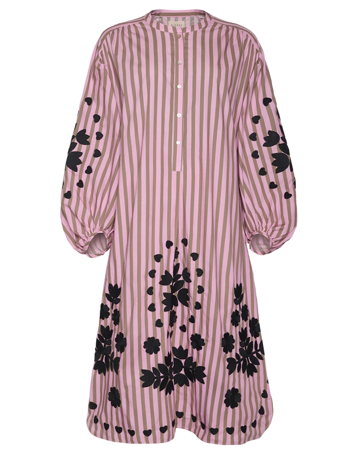 Sissel Edelbo - Rikke Kjole - Pink Stripes1