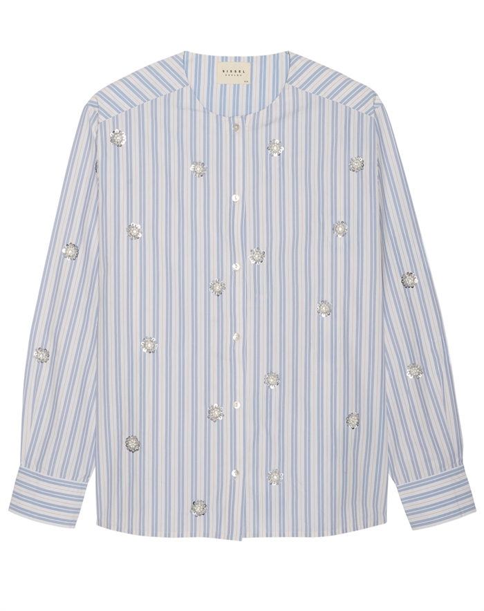 Sissel Edelbo - Vanilla Skjorte - Dusty Stripes