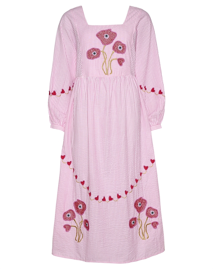Sissel Edelbo - Wenke Kjole - Pink Stripes