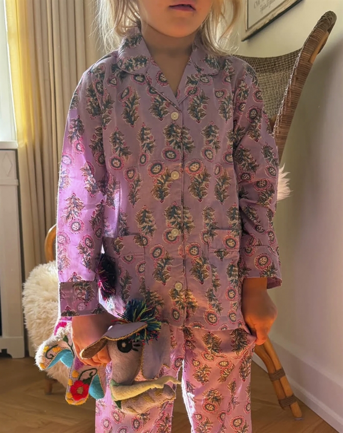 Sissel Edelbo Kids - Nuit Mini Pyjamas Sæt - Lilac
