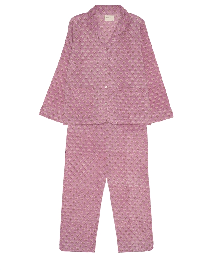 Sissel Edelbo - Nuit Pyjamas Sæt - Rose