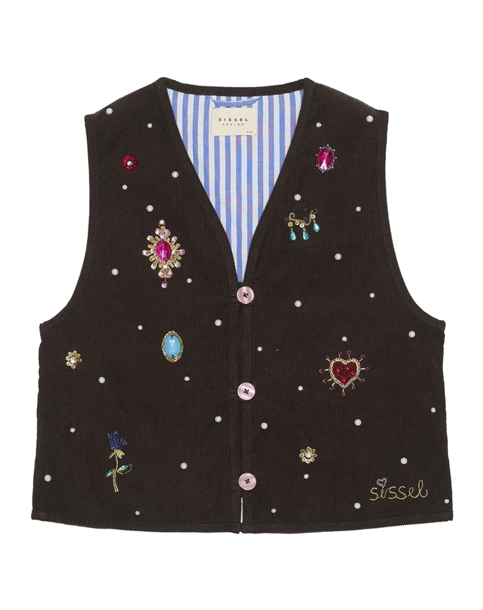 Sissel Edelbo - Rita Vest - Brown