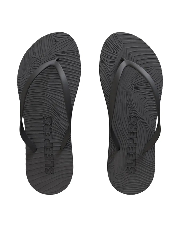 Slim Flip Flops - Black - Sleepers 