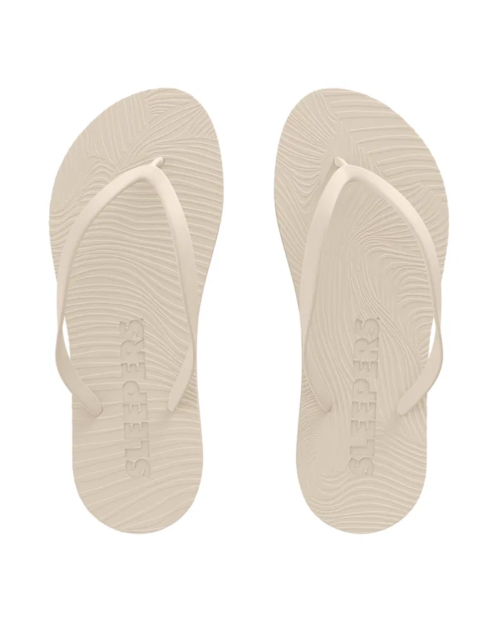 Slim Flip Flops - Eggnog - Sleepers 