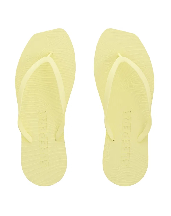 Tapered Flip Flops - Mellow Yellow - Sleepers 