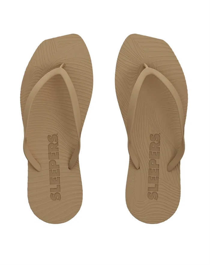 Tapered Flip Flops - Sand - Sleepers 