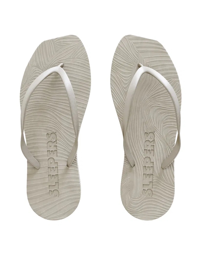 Tapered Flip Flops - Silver - Sleepers 