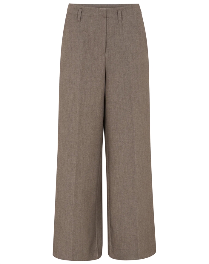 Soft Rebels - SRAubree Bukser - Silver Mink Melange