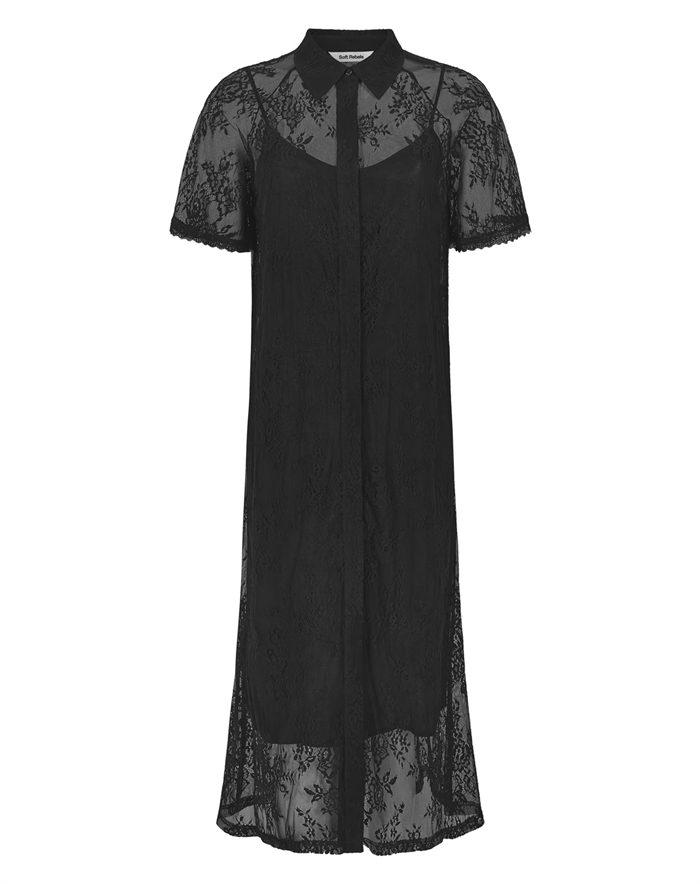 Soft Rebels - SRLaurel Kjole - Black