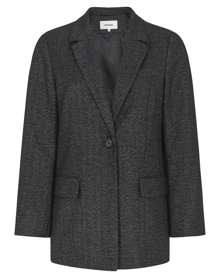 Soft Rebels - SRPace Blazer - Black