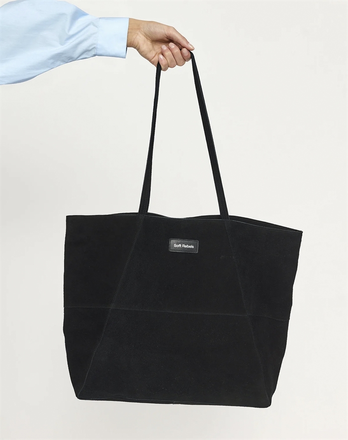 Soft Rebels - SRColmar Leather Taske - Black