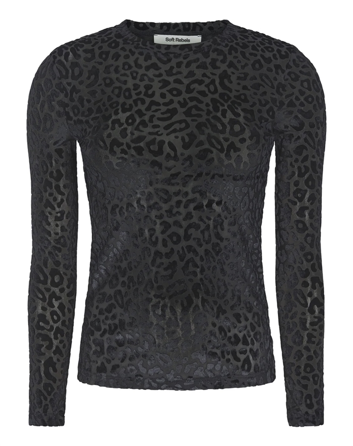 Soft Rebels - SRZaria Langærmet Trøje - Black