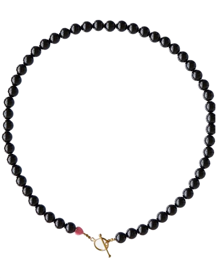 Stine A - Cherie Bon Bon Halskæde - Noir 