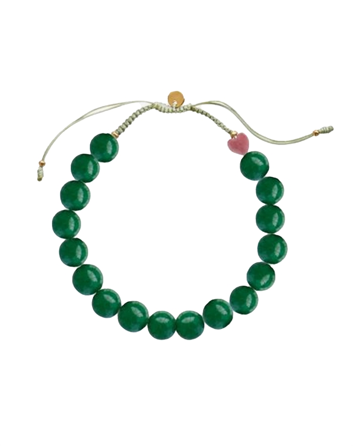 Stine A - Cherrie Bon Bon Armbånd - Happy Green 