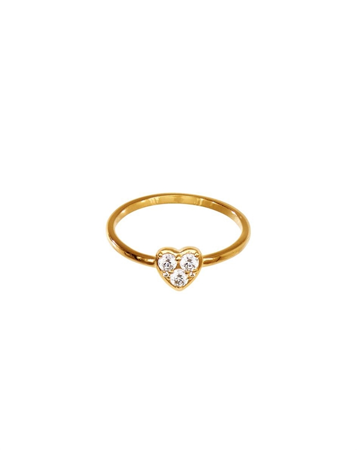  Stine A - J\'adore Ring - Guldfarvet