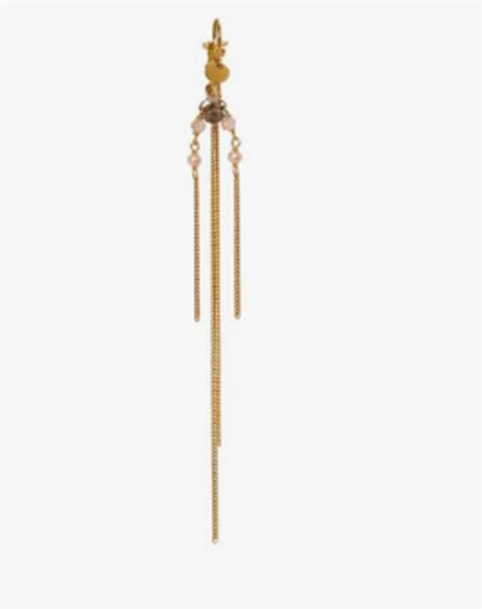 Stine A - Bounce With Chains Ørering - Gold