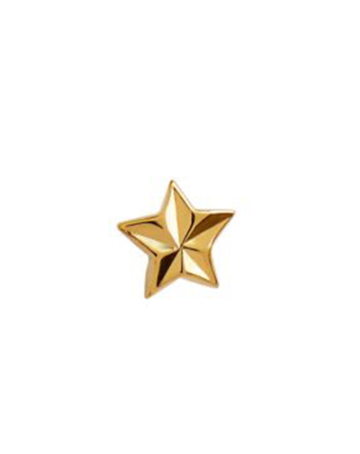 Stine A - Star Etoile Single Ørering - Guldfarvet