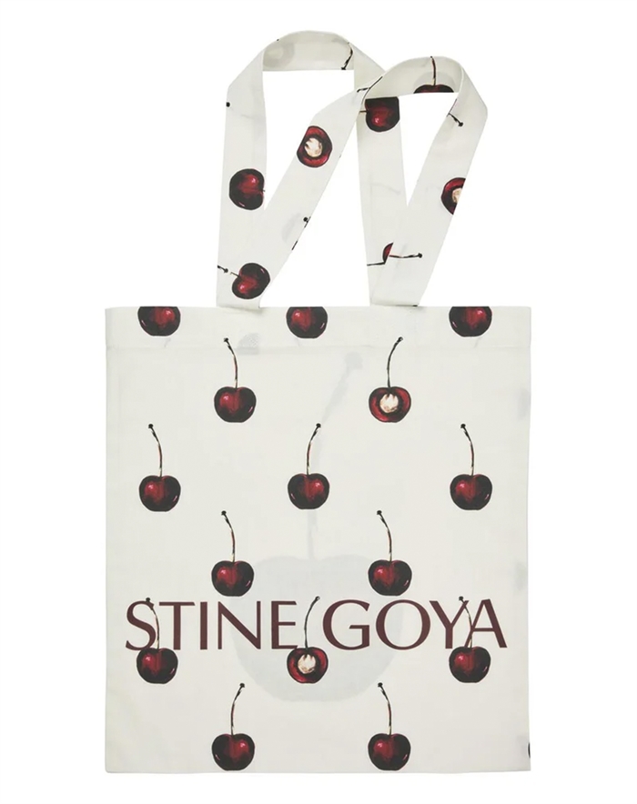 Stine Goya - Cotton Tote Bag - Cherries