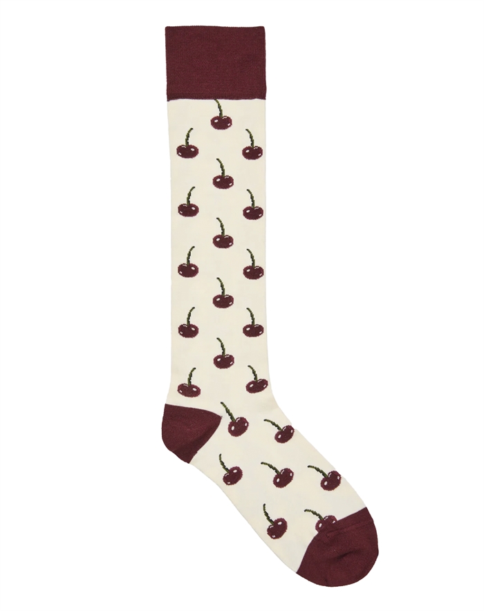 Stine Goya - Long Strømper - Cherries