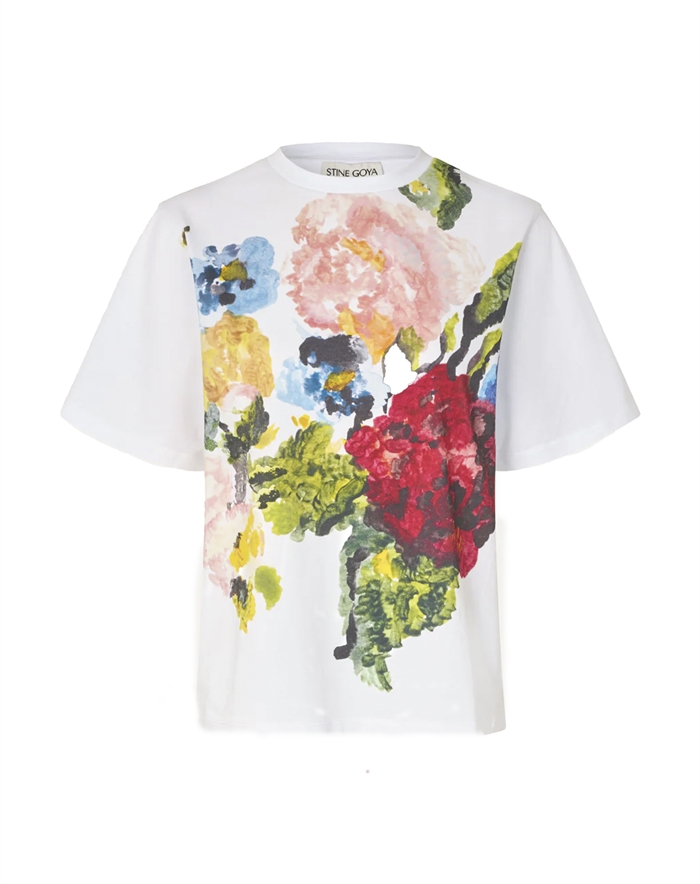 Stine Goya - Short Sleeve T-Shirt - Ephemeral Bloom 