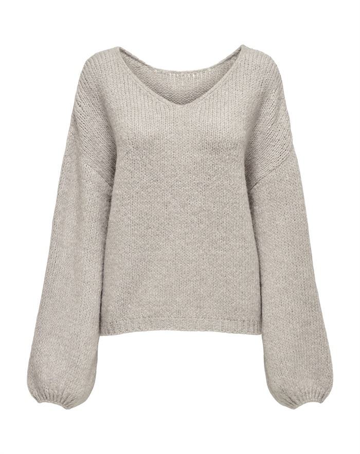 JDY - JDYDinea Reversible Strik - Chateau Gray