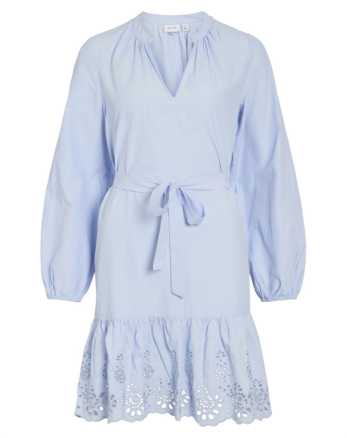 Vila - Vikelly Short Kjole - Kentucky Blue