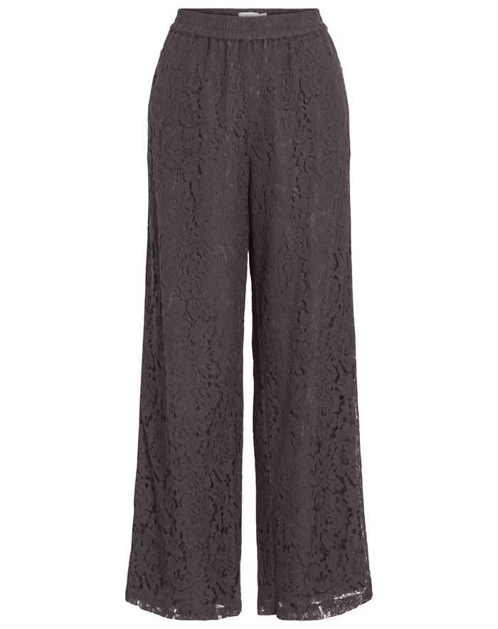 Vila - VIOline HW Lace Bukser - Raisin