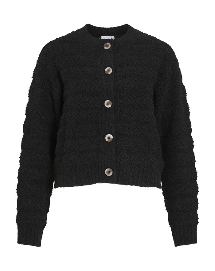  Vila - VITilla O-Neck Cardigan Strik - Black Beauty