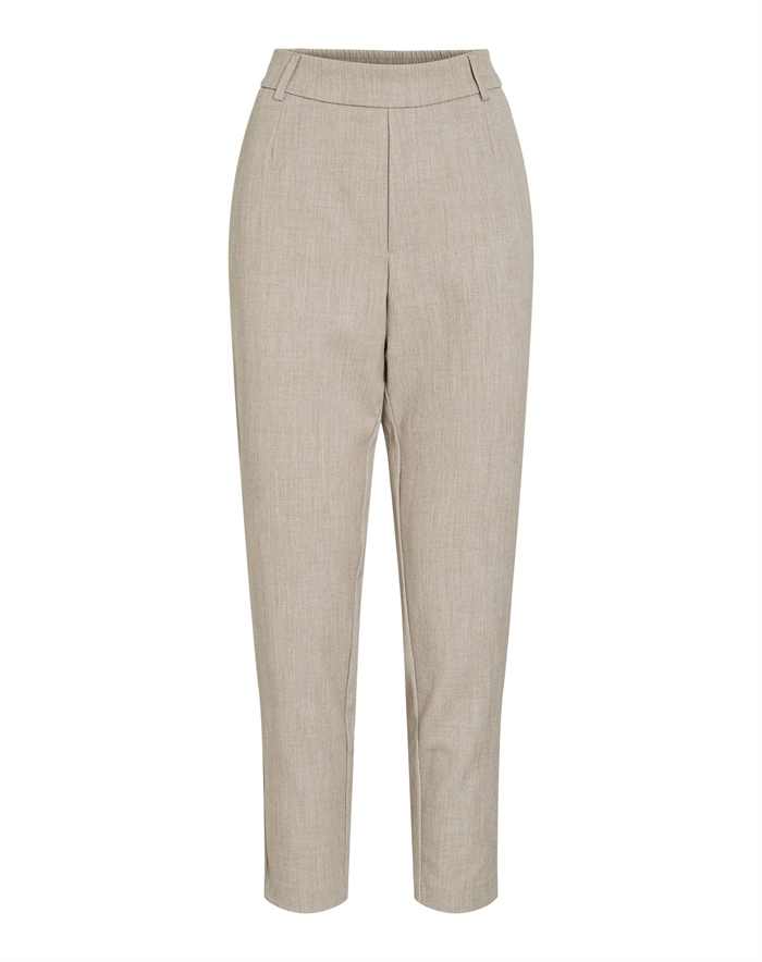 Vila - VIVarone Slim Bukser - Natural Melange