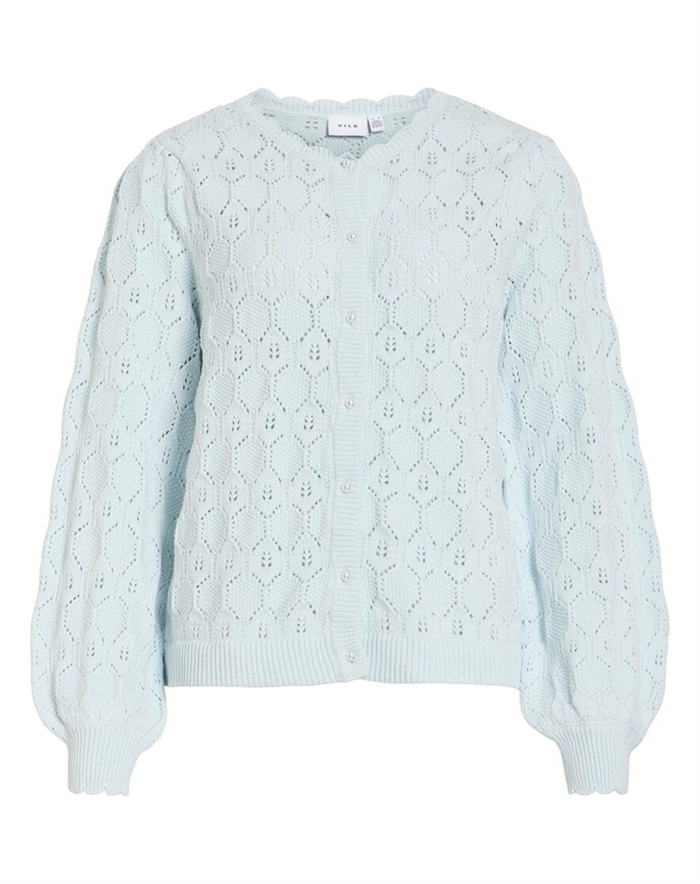 Vila - VILOwen Strik Cardigan - Nantucket Breeze