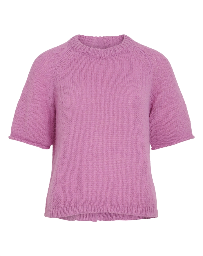 Vila - VIChoca Knit Strik - Opera Mauve